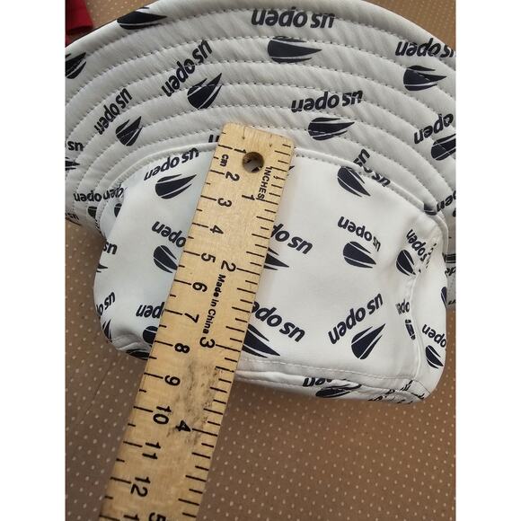 US Open Bucket Hat Multi-logo One Size White - Picture 6 of 10